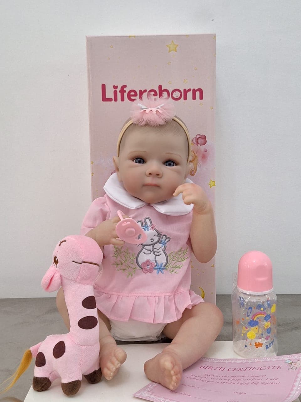 Bebé Reborn Realista de Silicona - Cuerpo Entero (Colección Lifereborn)
