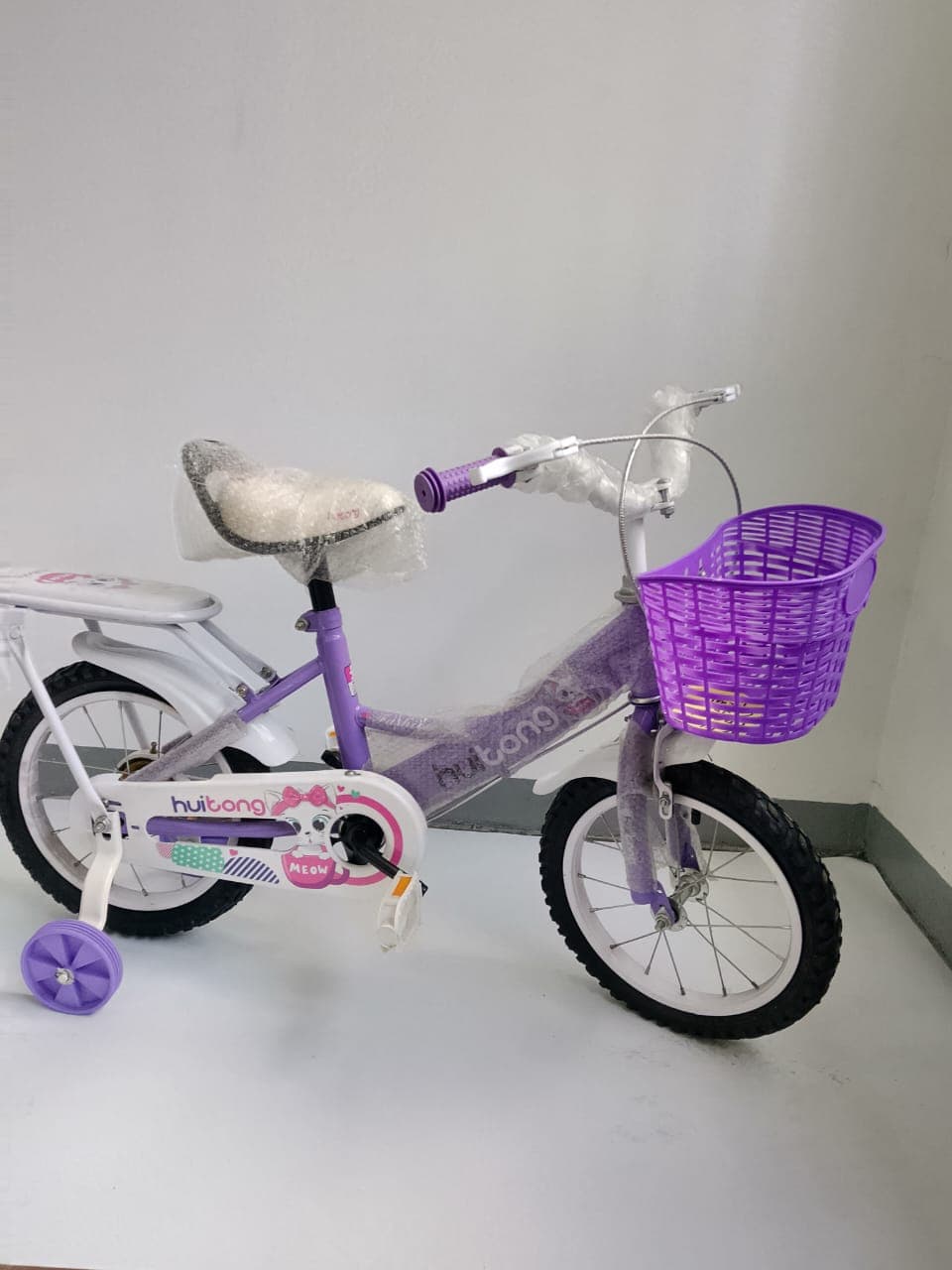 Bicicletas Rin 14 Infantiles con Rueditas de Apoyo y Canasta