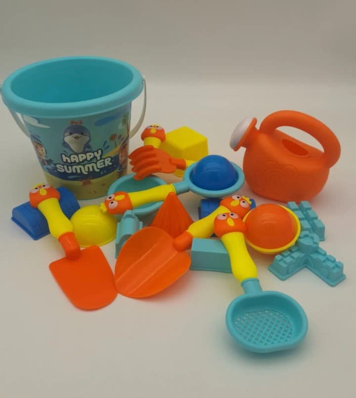 Tobo Playero Infantil "Happy Summer" (Animales Marinos)