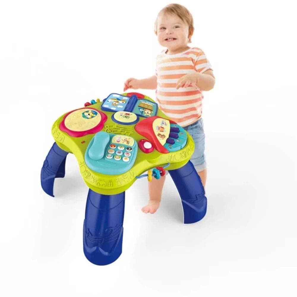 Mesita de Actividades Musical y Multifuncional 2 en 1 para Bebés