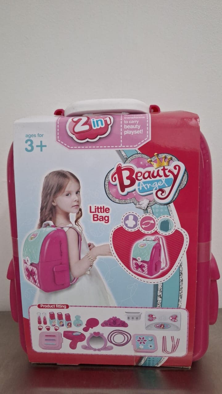 Mochila peinadora 2 en 1 TIPO BOLSO