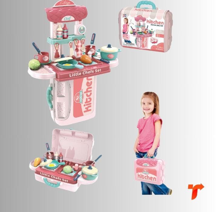 Maletín Cocina 3 en 1 "Little Chefs Set"