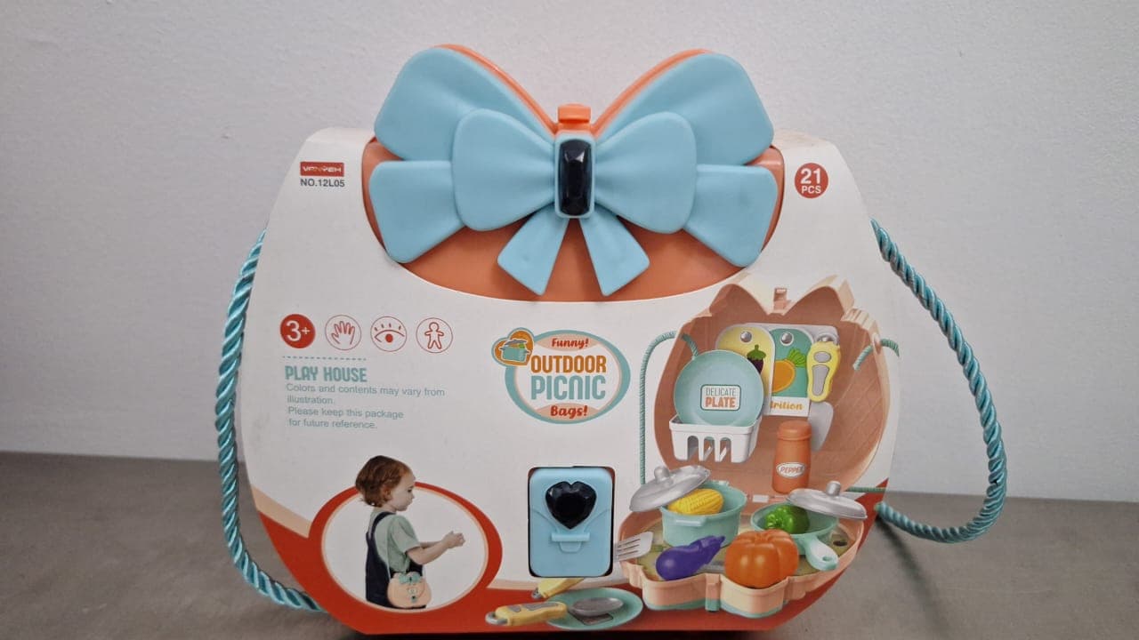Carterita de Paseo / Set de Cocina y Picnic "Playmate Shoulder Bag Set" (Outdoor Picnic Bags)