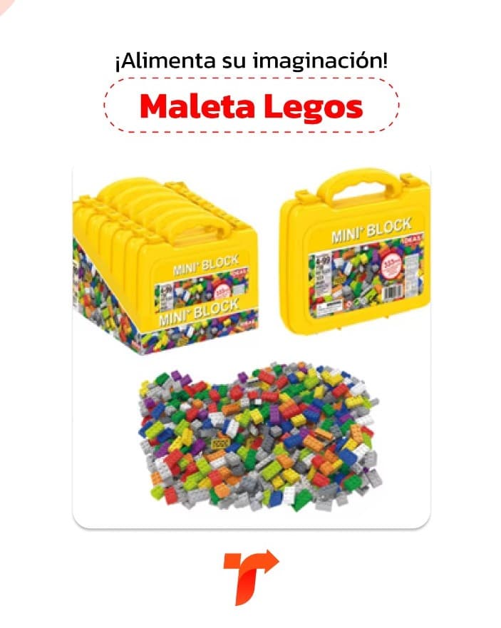 Maleta de Mini Bloques de Construcción DR. STAR (333 Piezas)