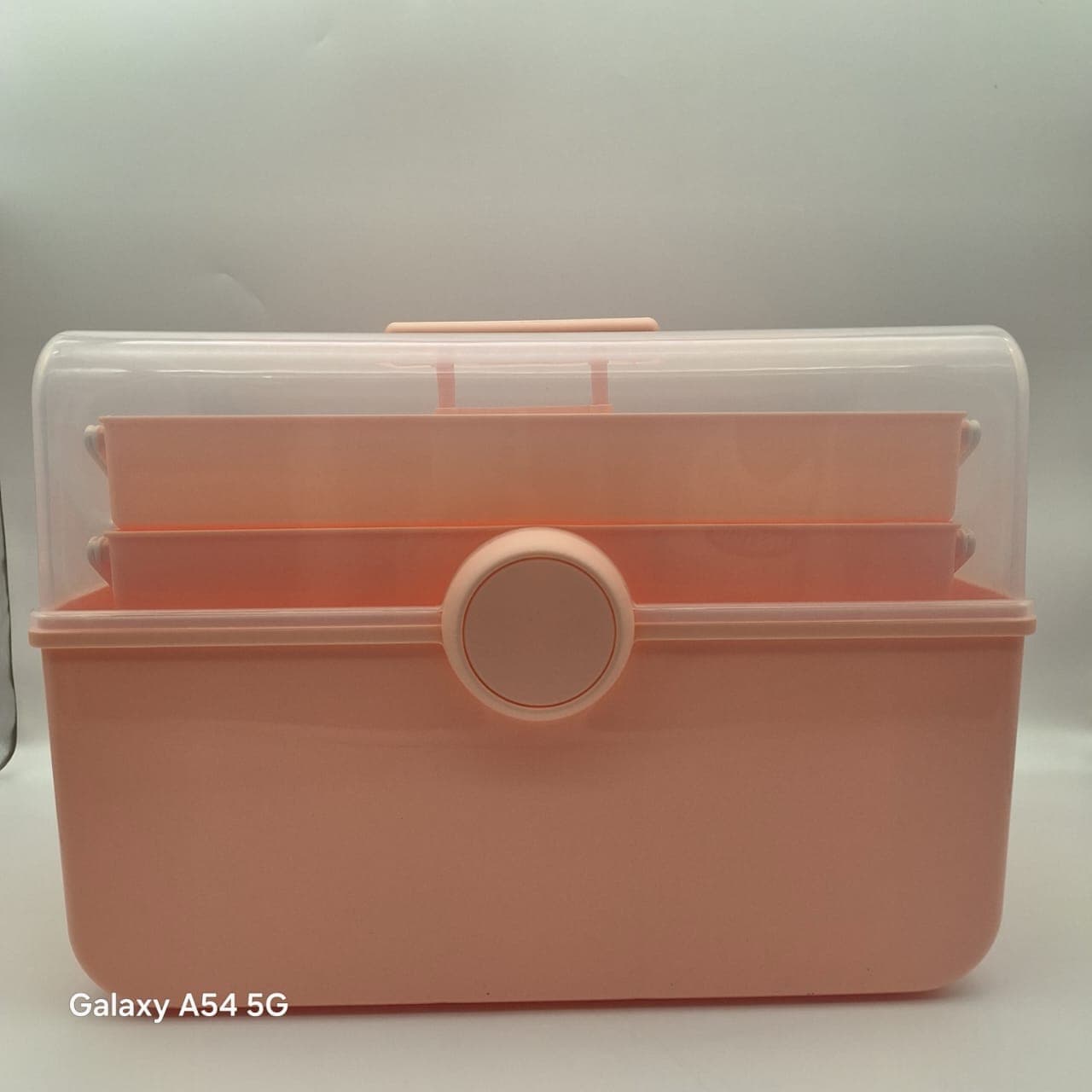 Caja Organizadora Multiuso Grande con Sistema Plegable y Cierre Giratorio